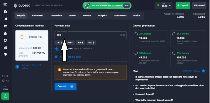 Quotex in India: How to Deposit Money with Bank Cards and Other Methods ...